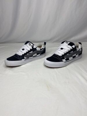 VANS CLASSIC KNU-SKOOL MEGA CHECKERBOARD - BLACK | eBay
