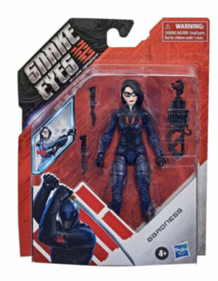 Snake Eyes: G.I. Joe Origins Movie Baroness 6 Inch Action Figure in stock