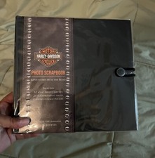 Harley Davidson Great Rides Deluxe Photo Scrapbook 26 Pages 52 4x6 Sleeves