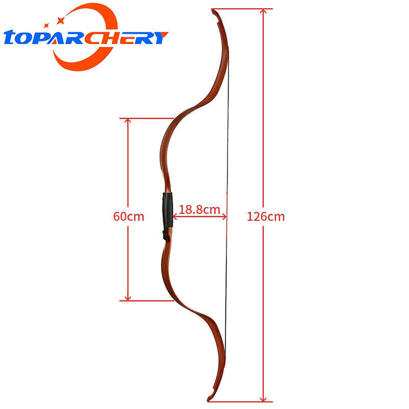 50" Horseback Shooting Horse Bow Archery Takedown Recurve Bow Traditional Style eBay