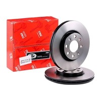 TRW Paar Bremsscheiben Vorne FüR Alfa Romeo Giulietta Fiat 500X Jeep Compas