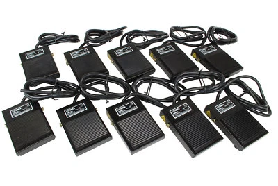 10 pcs TEMCo Foot Switch SPDT NO NC Electric Power Pedal Momentary New CNC LOT