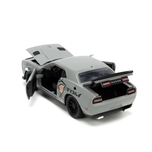 Tom & Jerry, Auto Dodge Challenger 2015 + Personaggio Jerry - Jada Toys + 8 anni - Foto 7 di 7