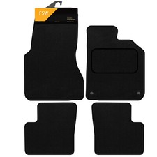 Fits Smart forfour 2015-2022 Fully Tailored Carpet Car Floor Mats Black 4pc