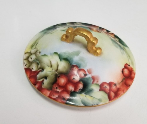 Vintage 1900er Wien Austria Zuckerdose und Deckel mit aufgesetztem Unterteller - Bild 7 von 10