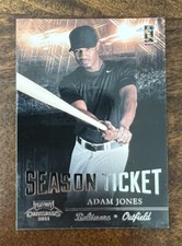 2011 Playoff Contenders Playoff Ticket Orioles Baseball Card #16 Adam Jones
