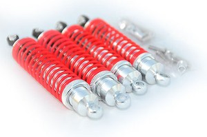 Traxxas Slash 4X4 / 2WD Aluminum Front and Rear Shocks (red) | eBay