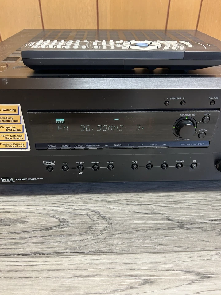 Receptor AV Onkyo TX-DS595 5.1 ¡Probado! Con mando a distancia Foto 2 de 4