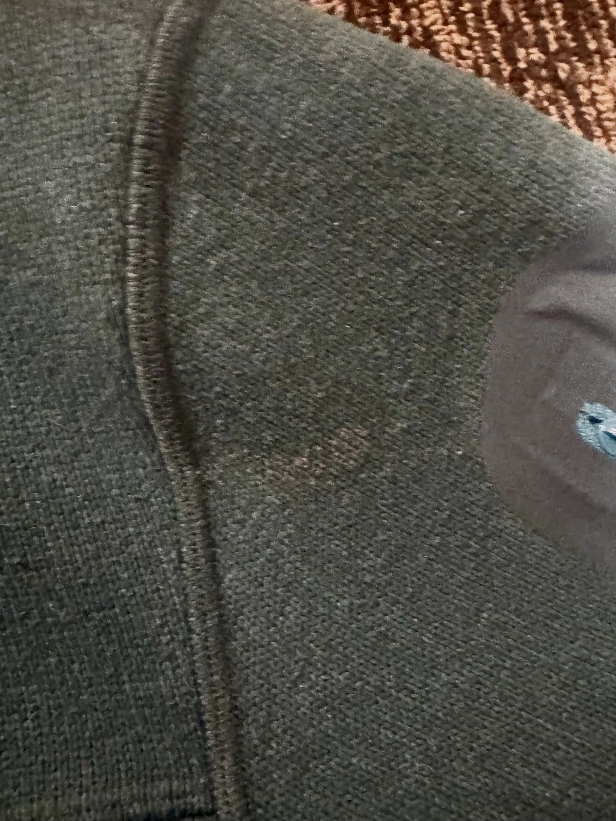 Arc'teryx Men's M Teal Full Zip Fleece Jacket - product detail image 5