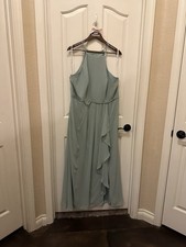 David's Bridal Sage Dress Size 18