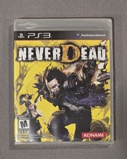 NeverDead (Playstation 3, PS3) Brand New - Sealed - Ships In Box - Rare!