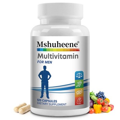 Multivitamin Energiekapseln FüR MäNner UnterstüTzt Immunsystem Herz Stoffwechsel