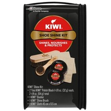 KIWI Shoe Shine Kit, Black - Gives Shoes Long-Lasting Shine and Protection 2