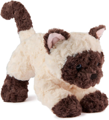 Bootsie Siamese Kitten Plush Toy, Premium Cat Stuffed Animal for Ages 0 and Up, 
