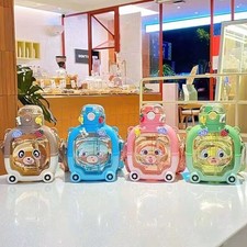 Magic Bear Shaped Outdoor  School Kids Portable Double Drink waterbottle
