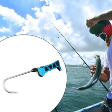 Fish Gaff with Stainless Steel Hook Ergonomic Handle Multifunctional Accessory