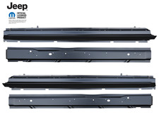 1984-2001 Jeep Cherokee Xj Die Formed Inner And Outer Rocker Panel Set 4 Pcs