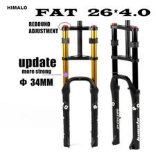 Doppia Spalla Regolazione Rimbalzo Fat Bike 26"4.0" Air Fork MTB Moutain Bike