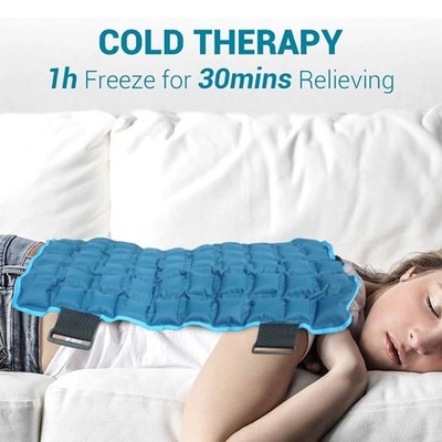 Hot Cold Pack Reusable Ice Thereapy Pad for Pain Relief Extra Large 14''x23''