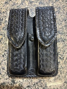 Safariland 77 Magazine Pouch Duty Black Basketweave S&W 59 BER 92 11 06 M5