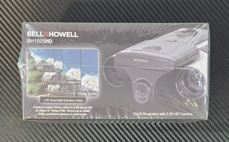 Bell Howell BH1025HD 10 x 25 Binoculars with 2.5K HD Digital Camera - Image 2 of 4