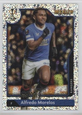 2021 Merlin Collection Chrome UEFA Club Competitions /150 Alfredo Morelos 18kq