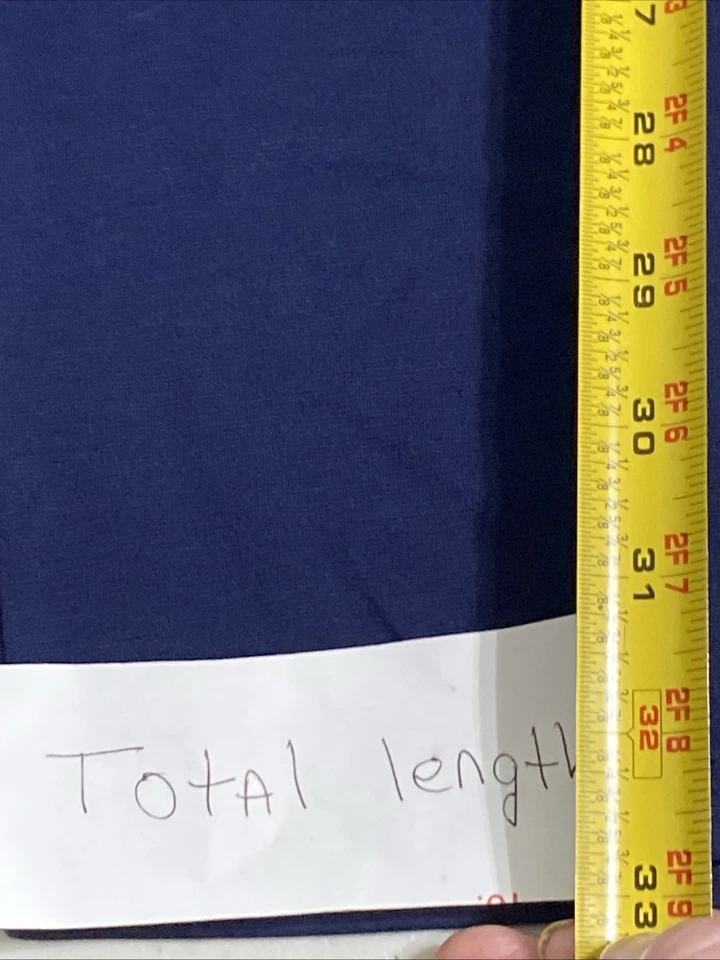 Pantalones cortos para mujer Erin London talla XL cintura elástica cordón capris azul marino Foto 3 de 4