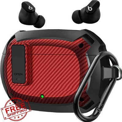 Compatible with Beats Studio Buds/Buds+ Case Cover 2021/2023, [Secure Lock] C...