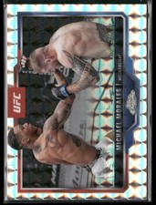Michael Morales 2025 Topps Chrome UFC Geometric Refractor #127 UFC