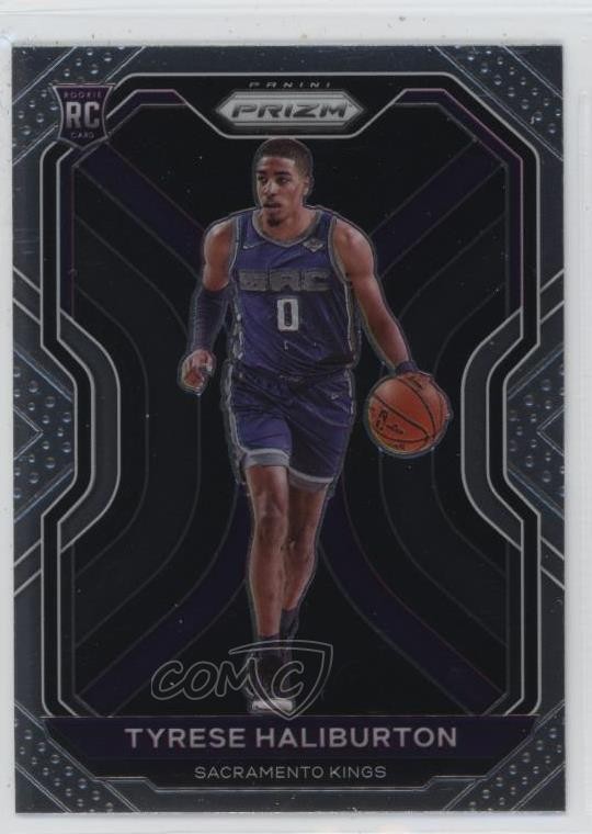 2020-21 Panini Prizm Rookie Variation Tyrese Haliburton #262 Rookie RC
