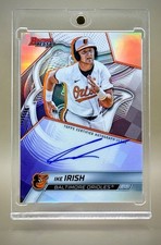 Ike Irish 2025 Bowman’s Best #B25-II Best of 2025 Refractor Auto - Orioles