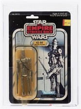 Vintage 1980 Kenner Canada Star Wars ESB 41 Back-C IG-88 MOC AFA 75