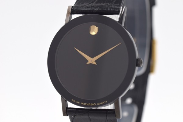 MOVADO Museum Vintage Watch 33mm Super Slim Reference 84.C6 (SO1644)