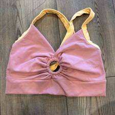 Five the Label Dance Bra Top Child Small Orange Pink