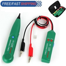 Network RJ11 Line Finder Cable Tracker Tester Toner Electric Wire Tracer Pouch