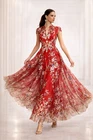 SALE! $8900 NEW WT! GORGEOUS! ROBERTO CAVALLI ITALY silk dress sz 38-40