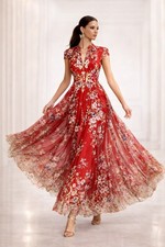 SALE!  $6900 NEW WT! GORGEOUS!  ROBERTO CAVALLI ITALY silk dress sz 38-40