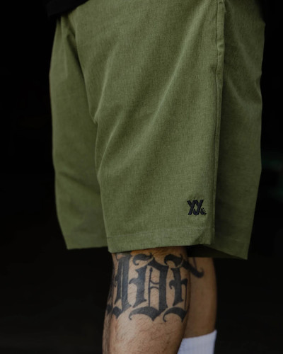 DIXXON Flannel Co Hybrid Shorts - O.D. Green Size 44 New NIB