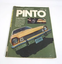 Vintage 70s Petersens Book of PINTO Automotive Maintenance Repair Manual PB