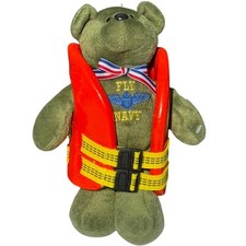 Vanguard USS Midway CV-41 Fly Navy Teddy Bear Plush US Navy Military Souvenir