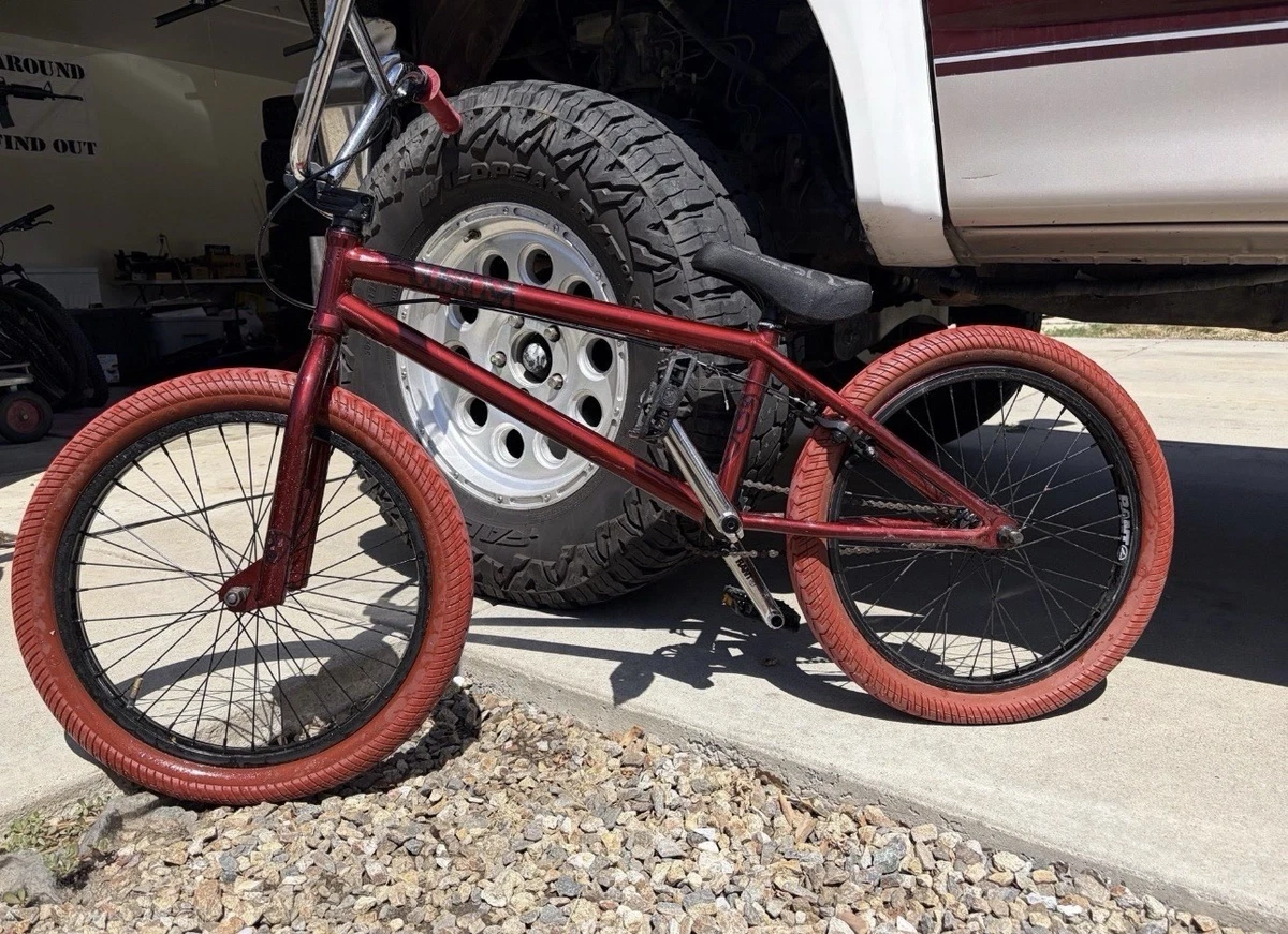 BMX 自行车红色20 英寸自行车| eBay