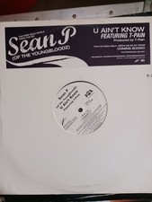 SEAN P VINYL DIDDY RICK ROSS LIL JON WAYNE YOUNG BLOODZ JEEZY DRO SLIM THUG E 40