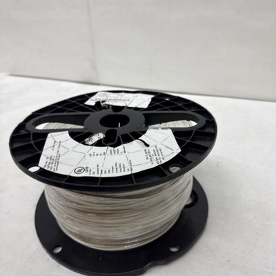 5000FT UL 1007 24 AWG Stranded Hook Up Wire 300V White