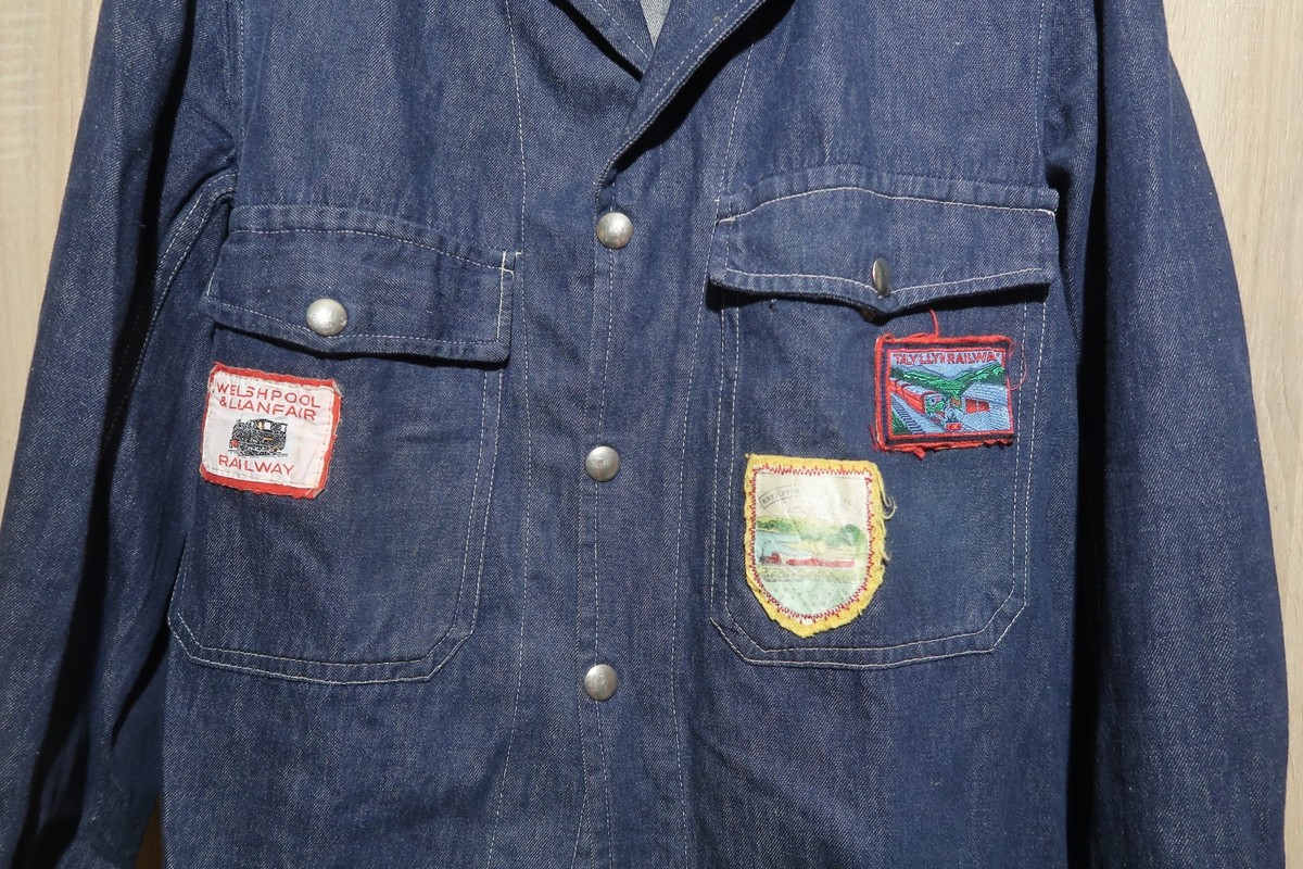 Vintage Miller Rayner British Denim Workwear railroad jacket View 3