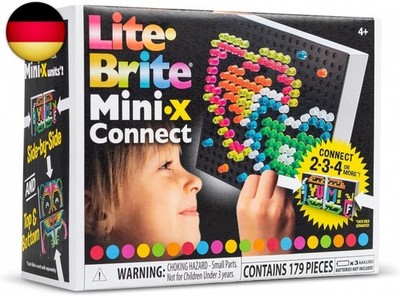 02322 Lite Brite Mini-X Connect, beleuchtetes Zeichenbrett,