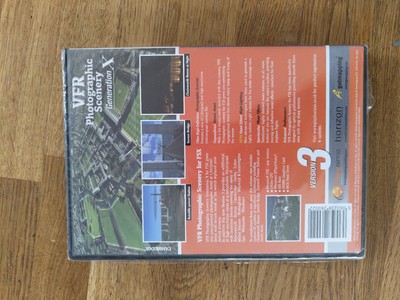 VFR Photographic Scenery Volume 3 for Windows Flugsimulator X PC DVD