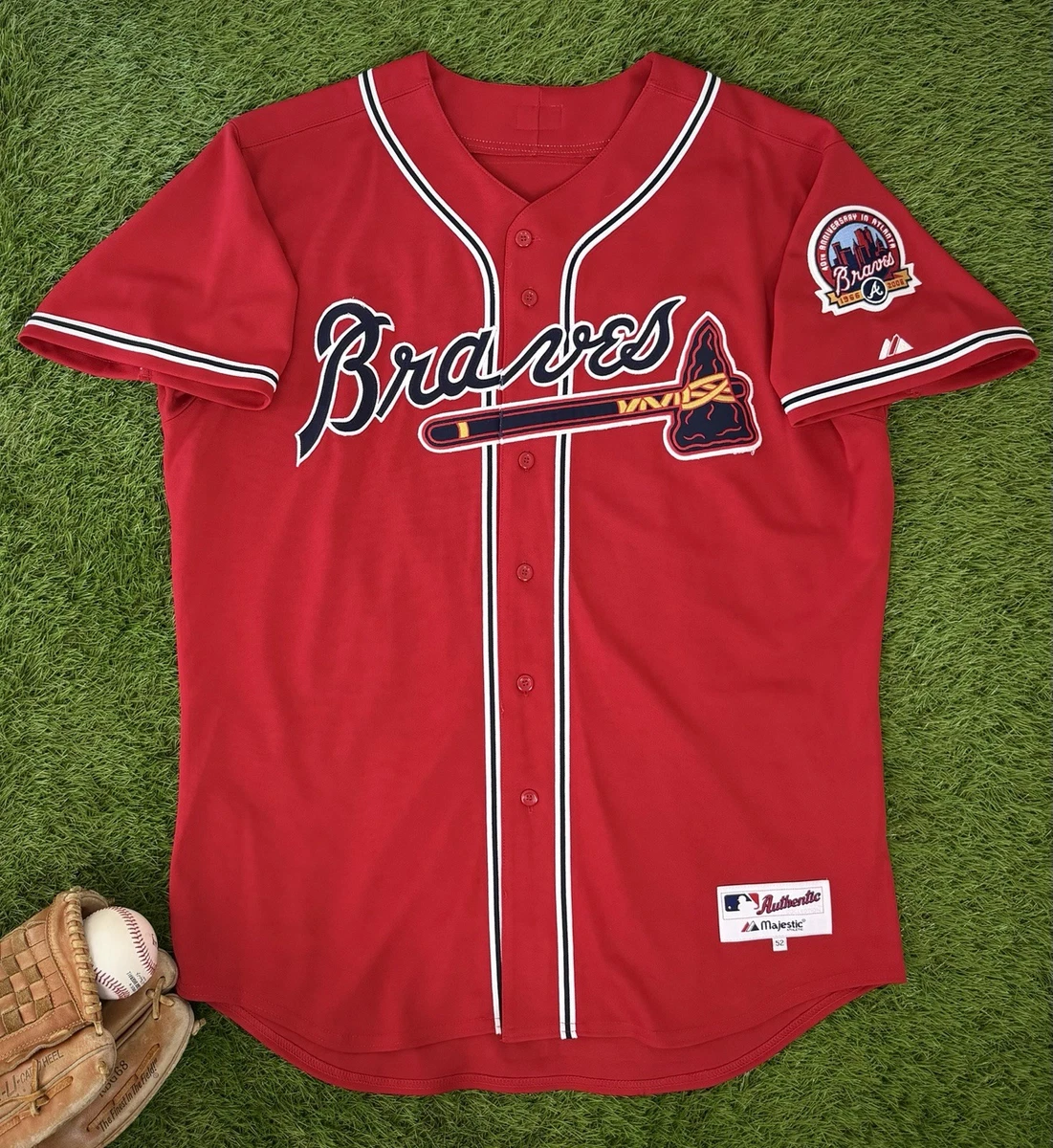 MLB majestic xxl アトランタ ブレーブス ユニフォーム 