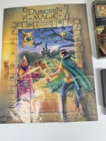 Dungeon Magic Sword Of The Elements NES CIB W/ Poster & Inserts