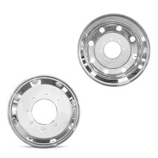 19.5x6 Road Ready Rrw-3423 Polished 99-04 Ford Dually Wheels 8x225 Set Of 4 19.5x6 Road Ready Rrw-3423 Polished 99-04 Ford Dually Wheels 8x225 Set Of 4