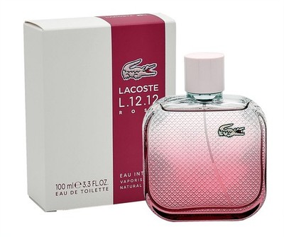 Lacoste L12.12 Rose 100ml Eau de Toilette Intense